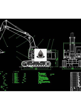 反铲式液压挖掘机液压系统设计说明书全套设计含CAD图纸机械设计