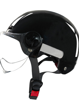 金钟罩新国标3C认证电动车头盔摩托车头盔烤漆男女通用可加印字图