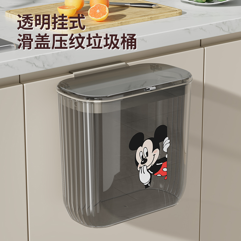 厨房垃圾桶壁挂式浴室家用厨余橱柜门专用收纳桶卫生间厕所纸篓