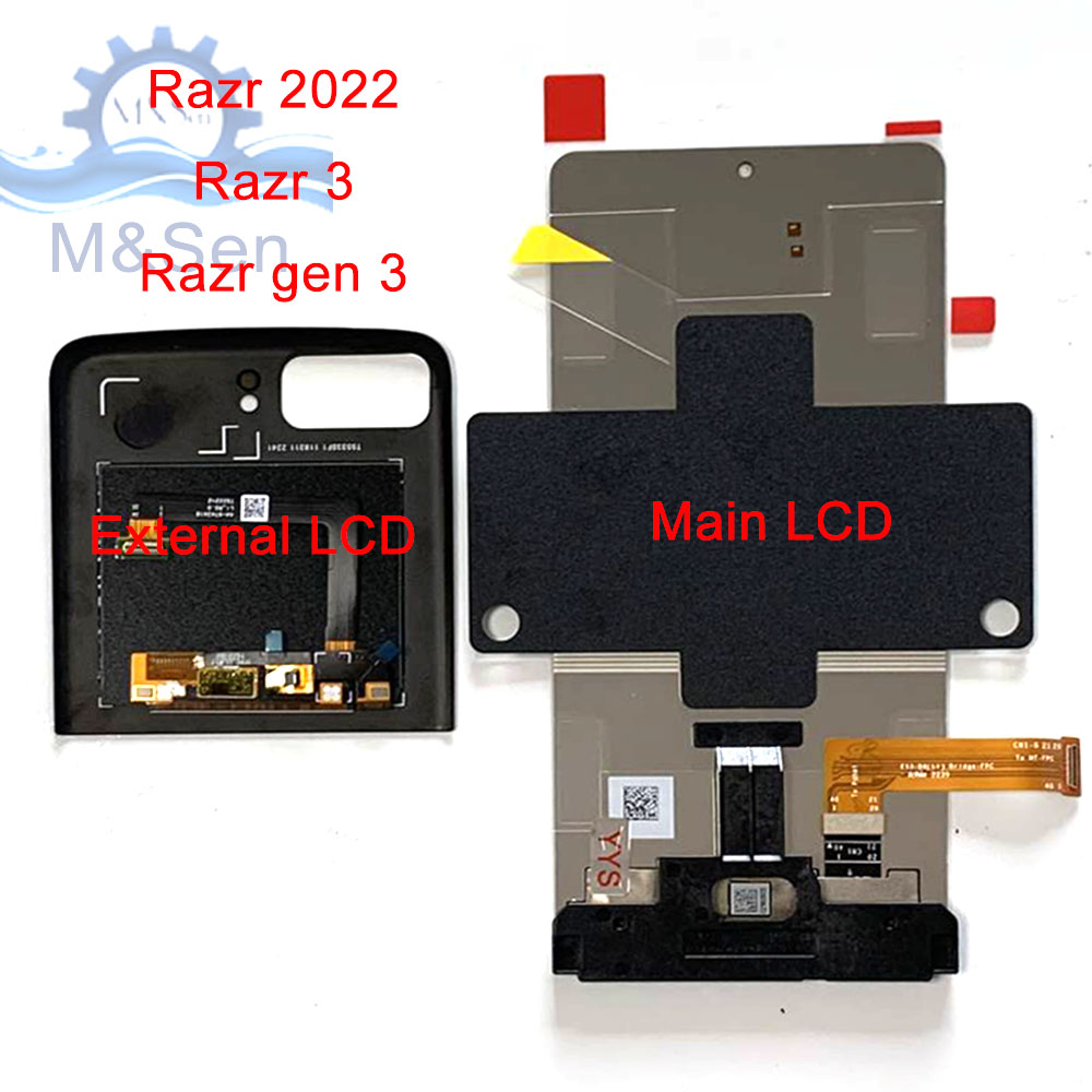 适用摩托罗拉Motorola刀锋Razr 2020 2019 2022原装屏幕总成Razr3