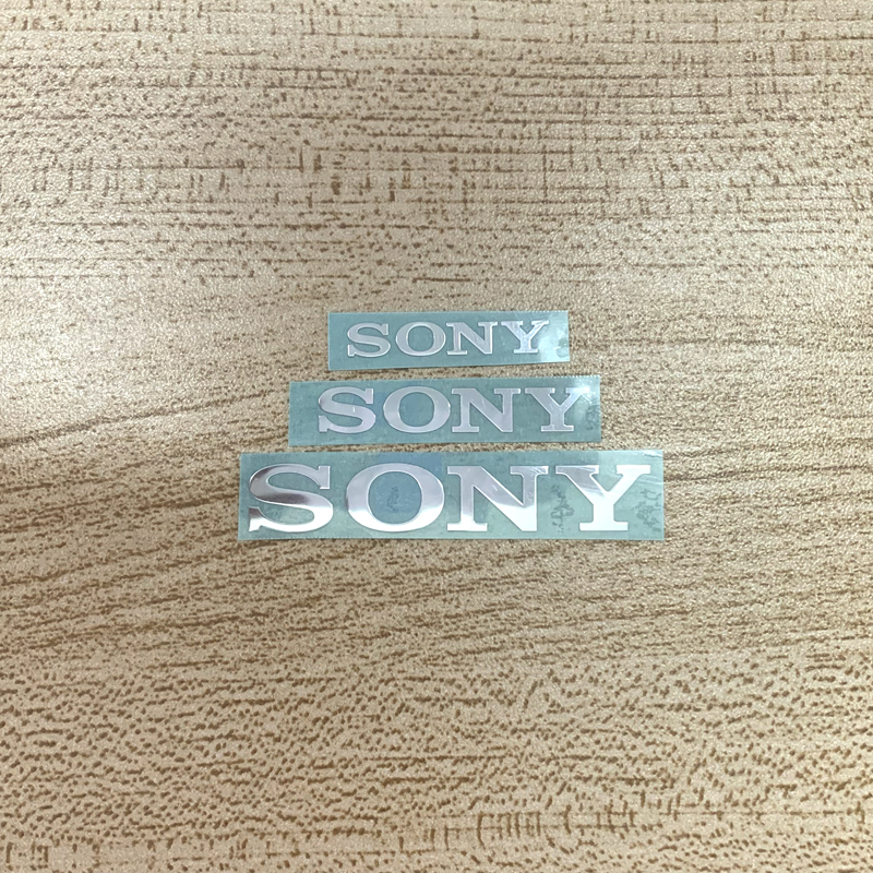 SONY索尼logo标志金属贴显示器音箱标贴汽车导航新蒙迪欧中控贴纸