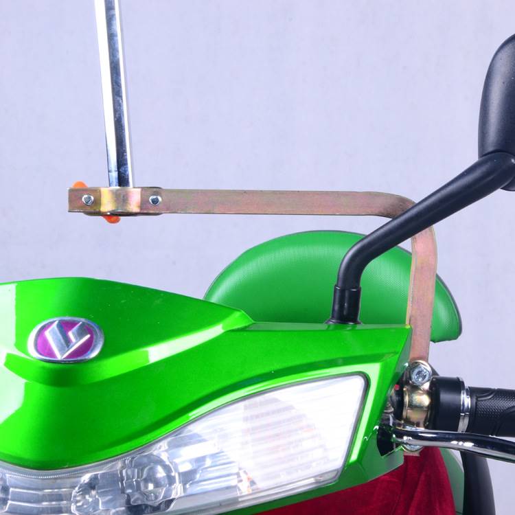 电动车遮阳雨伞支架电瓶踏板摩托车三轮车万通用加粗固定夹撑伞架