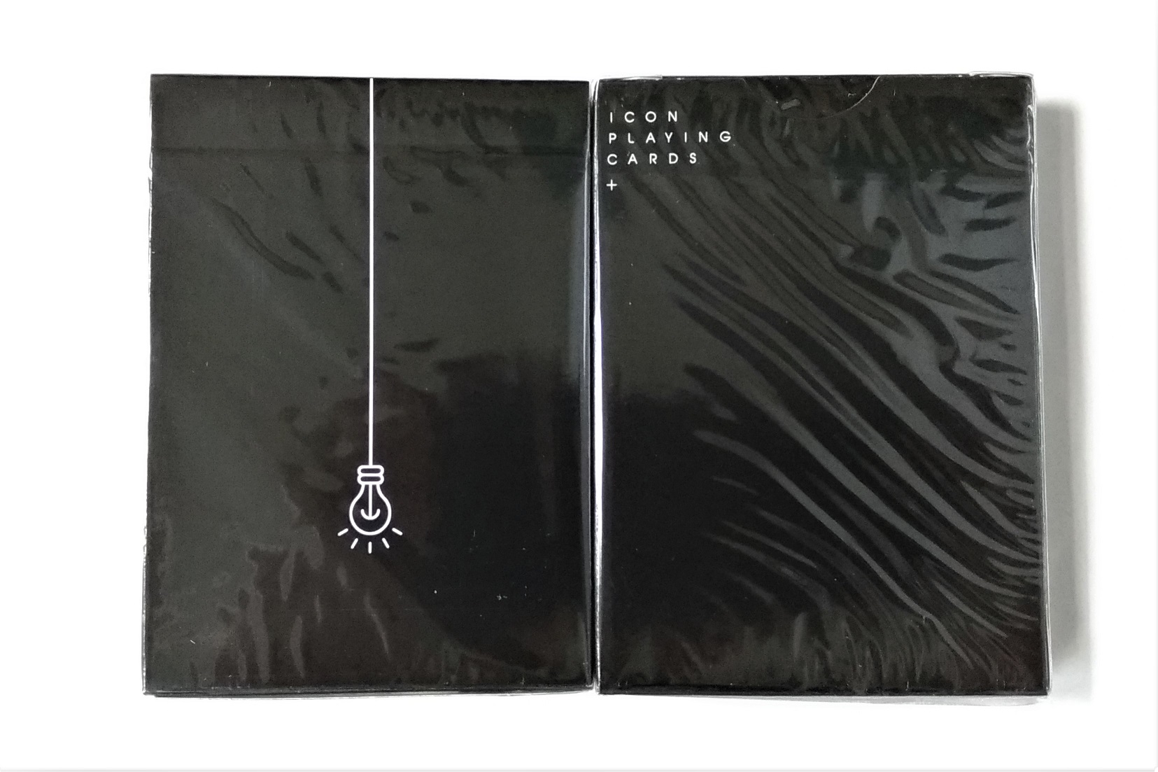 美國原裝進口 ICON BLK 黑色图标 花切 小燈泡 撲克牌