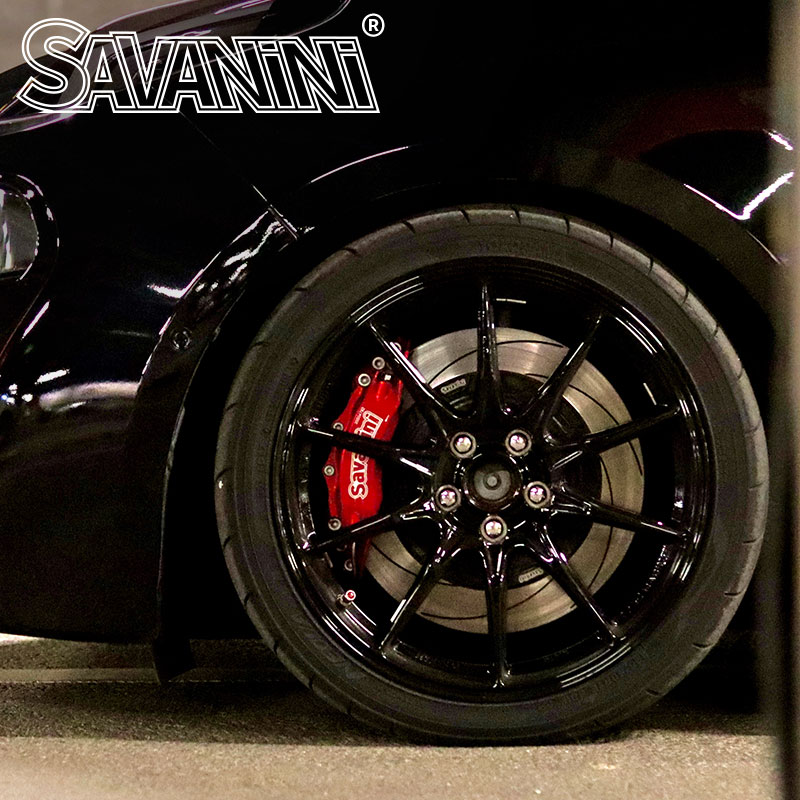 savanini适用于特斯拉Model3/Y/S/X小四大六活塞刹车卡钳改装套装