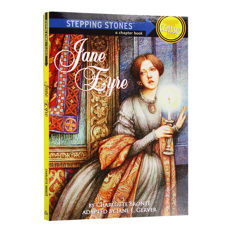 英文原版 Jane Eyre Stepping Stones Books Classic 简爱 英文版搭相约星期二小妇人呼啸山庄无声告白