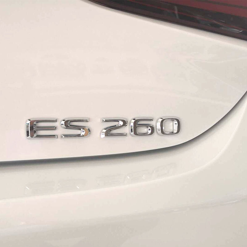 雷克萨斯ES260标后字标标志尾标改装新款原装原厂日本进口