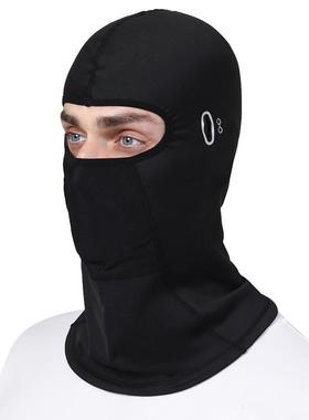 冬季防风保暖头套男摩托车头盔内衬骑行面罩全脸护耳滑雪防寒头罩