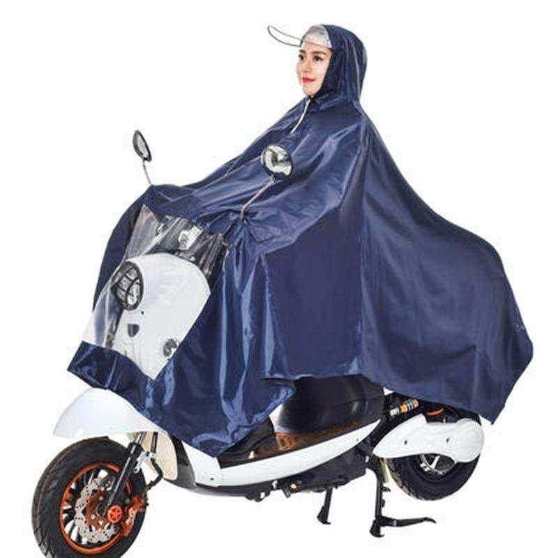 电动车雨披单人加大加厚男女成人学生摩托电瓶车骑行防水雨衣