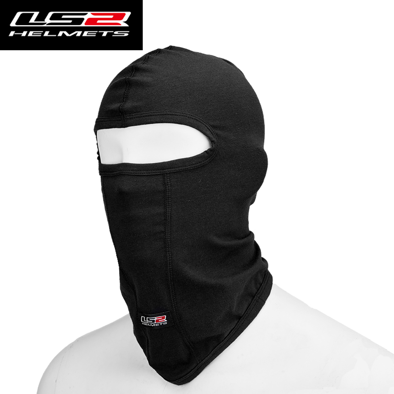 LS2摩托车头套骑行头盔面罩透气吸汗防风晒保暖围脖夏季冰丝头套
