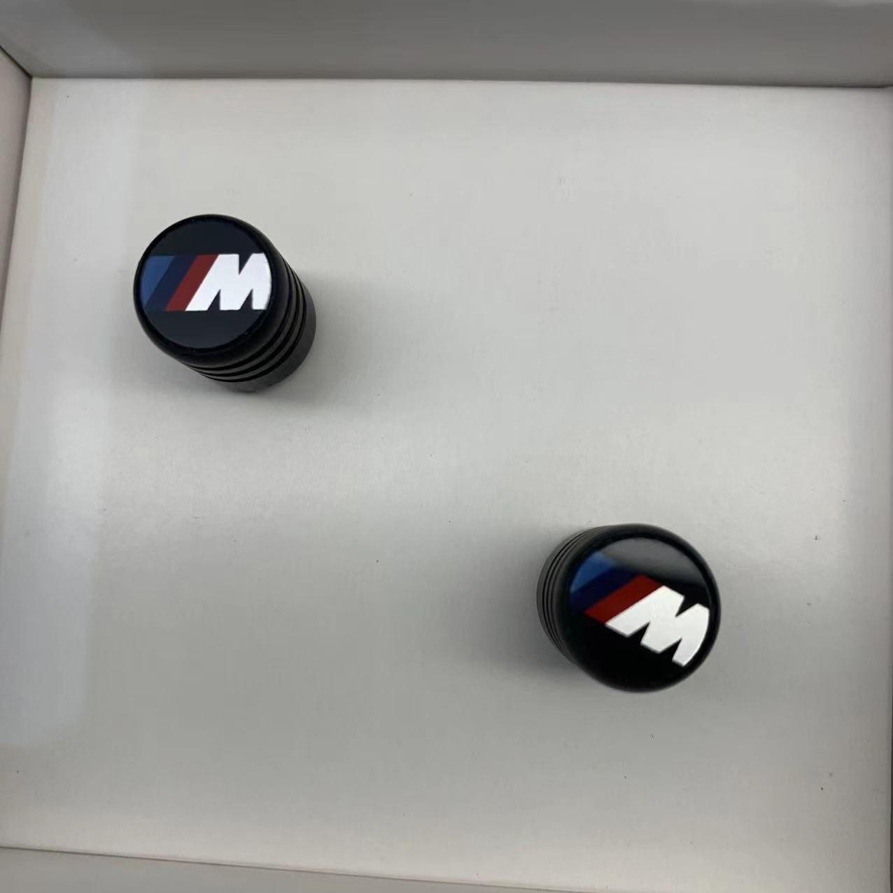 BMW宝马原厂全系通用MP黑色M LOGO门提帽开锁门销2支Mperformance