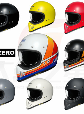日本SHOEI EX ZERO 复古全盔 男女越野摩托车电动车成人 骑行头盔