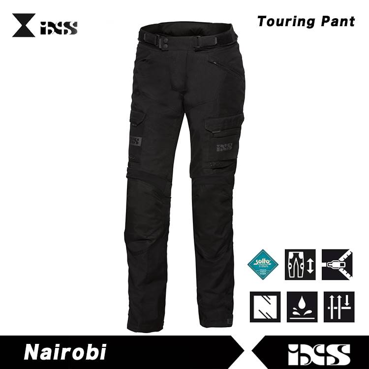 瑞士IXS Nairobi-ST SOLTO-TEX防水透气摩托机车旅行夹克骑行裤