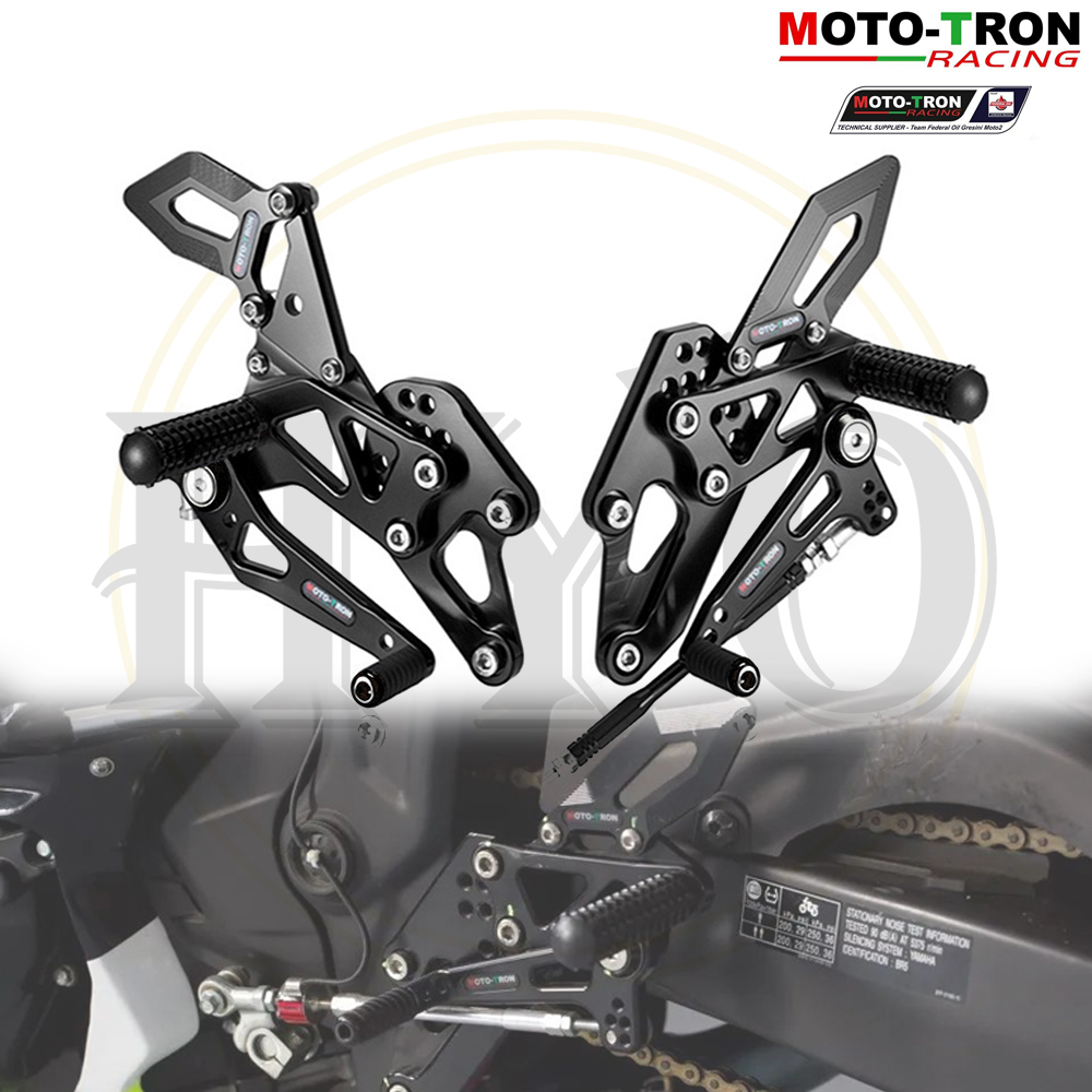 MOTO-TRON 适用雅马哈 R3/R25/MT-03 15-23 改装竞技升高脚踏总成