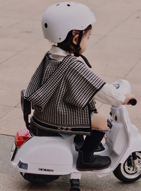 儿童头盔四季通用电动车帽子男孩女孩护具摩托车半盔自行车安全帽