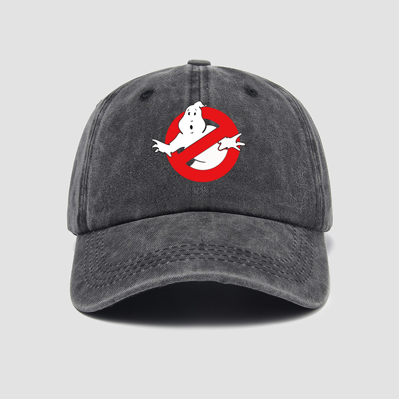 Ghostbusters捉鬼敢死队幽灵禁止符号标志帽子棒球帽男女潮鸭舌帽