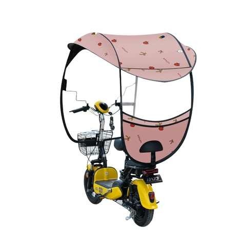 电动车雨棚可拆卸方便超大挡风罩防水防雨挡雨小防晒罩小型摩托遮