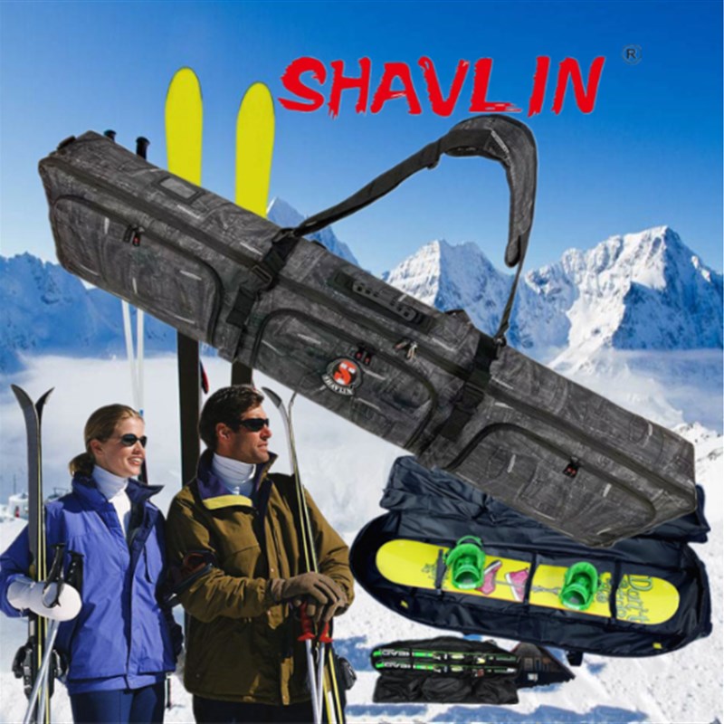 推荐现货滑雪单板包双板包共用包滑雪鞋包头盔包固定器收纳袋防水