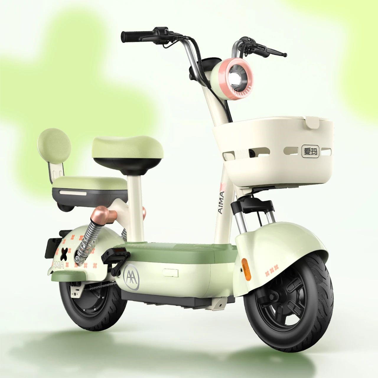 爱玛电动车元宇宙新款国标车大电池长续航小型时尚代步电动自行车