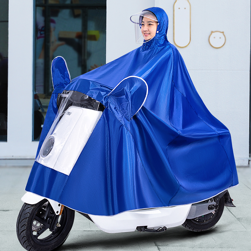 雨衣电动车摩托车自行车雨披电瓶骑行加厚男女长款全身防暴雨雨披