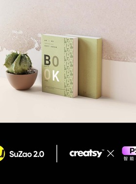 平装书书籍画册封面设计ps样机品牌vi衍生视觉传达素材可编辑样机