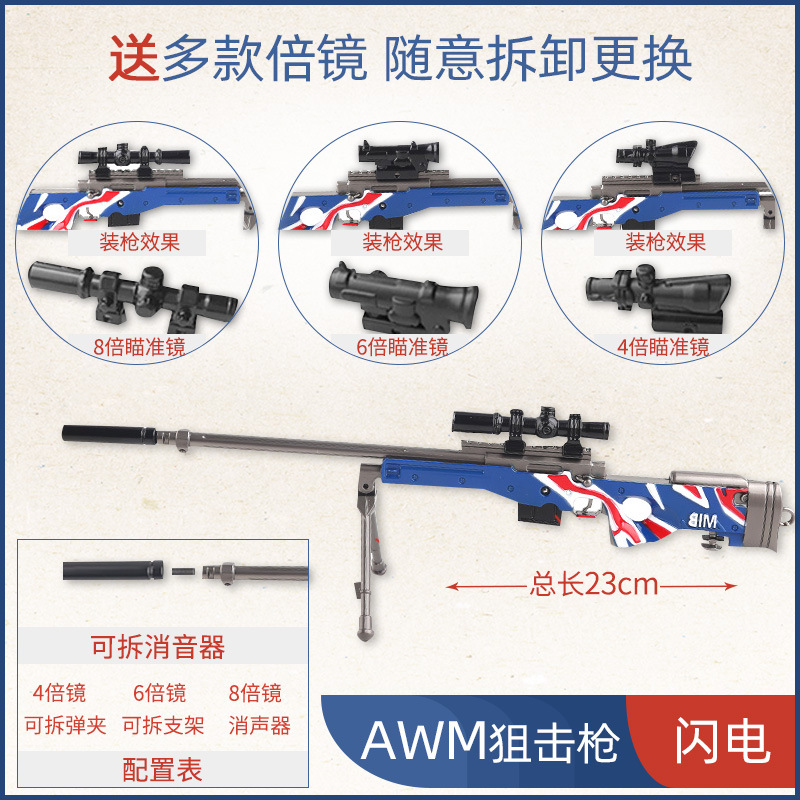 和平吃鸡玩具枪绝地M249工程核心98k m416兵器枪模型精英小摆件