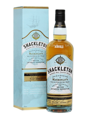麦肯雷夏克顿单一麦芽威士忌 Shackleton 南极地下复原洋酒 700ml