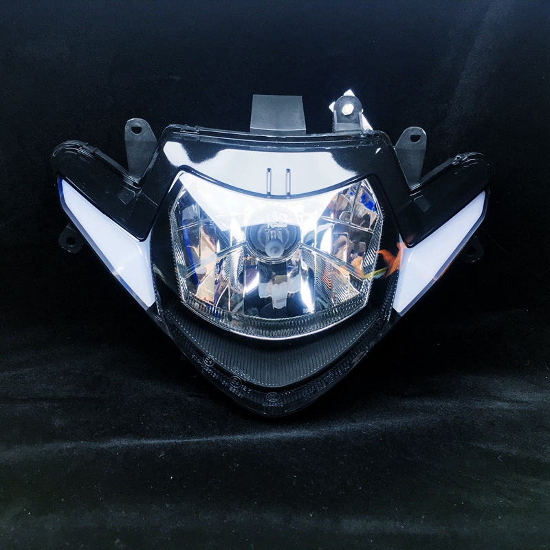 包邮GSX250R 摩托车前大灯总成  氙气大灯组装总成 效果你懂的！
