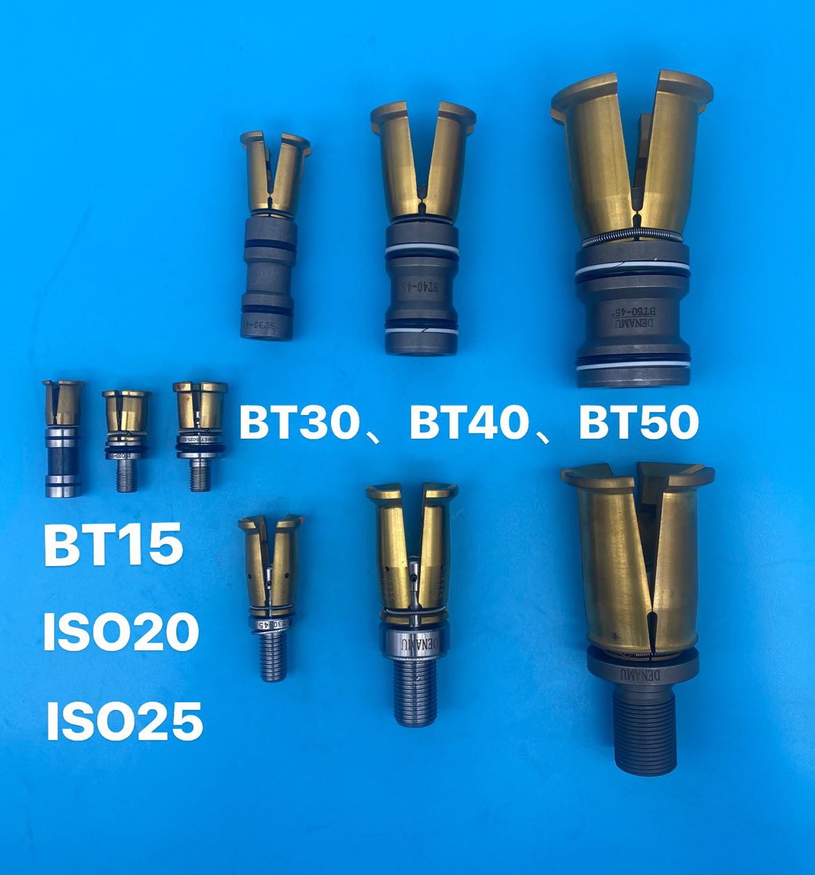 德纳姆BT30、BT40、BT50外螺纹、内螺纹拉爪，加工中心主轴四瓣爪