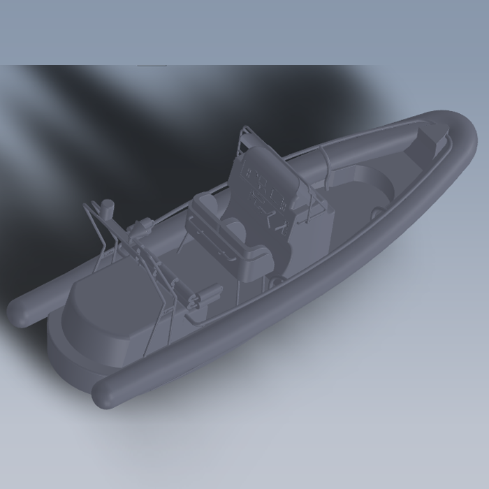 快艇（船只）设计模型图纸01200707