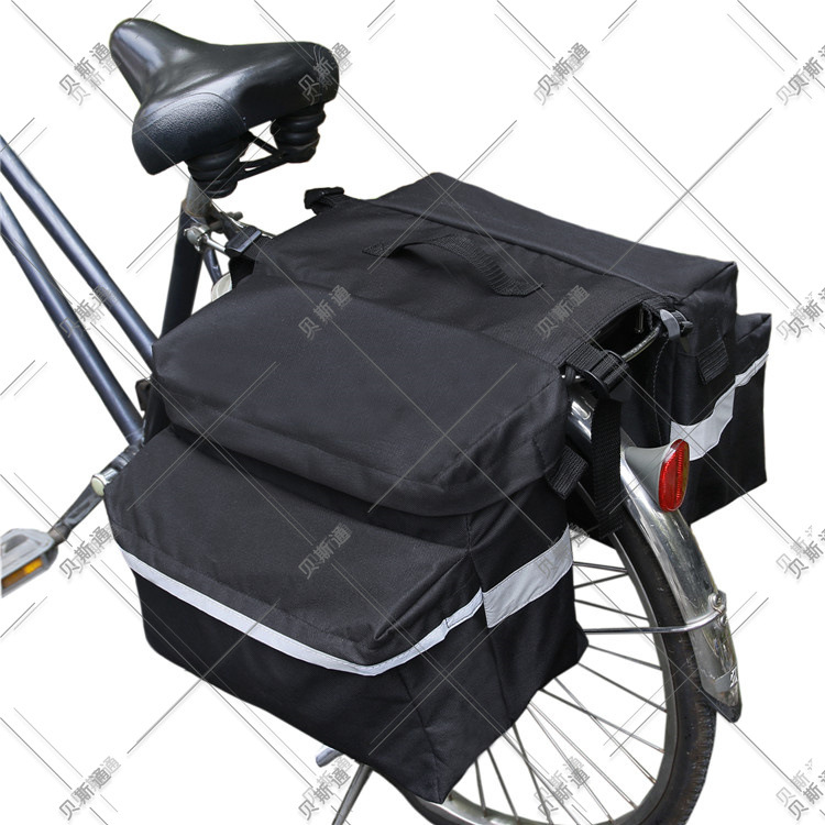 山地车后驮包重量袋 山地车载物包 自行车摩托车后挂袋车载包