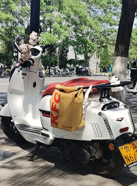 KFC踏板摩托车边包侧包电动电瓶车挂物包防水收纳维多利亚150si