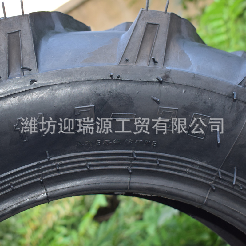 上新11220拖拉机轮胎加密人字花纹加厚耐磨11220国标农业轮胎