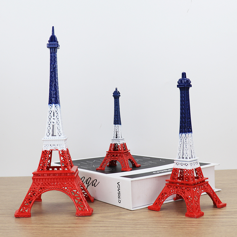 法国巴黎埃菲尔铁塔摆件模型创意生日礼物小工艺品客厅酒柜装饰品