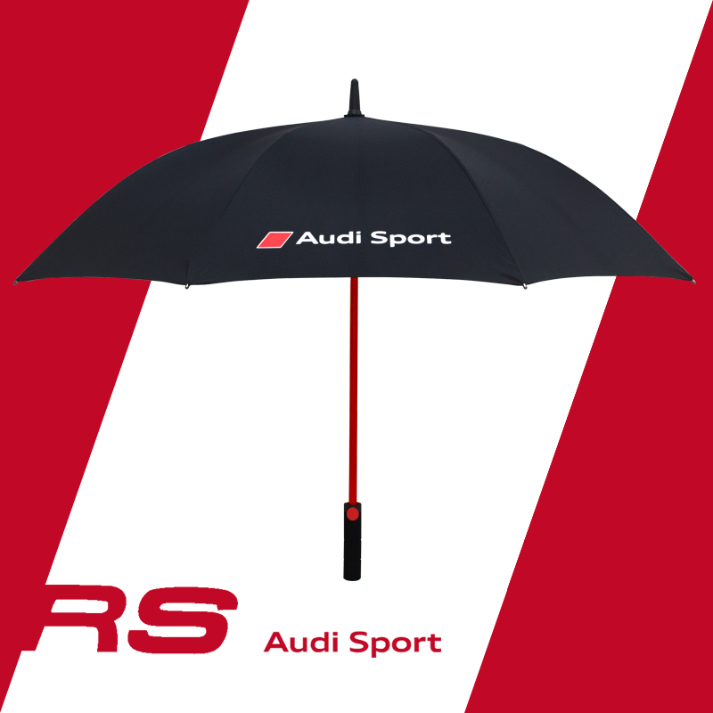 性能车德国奥迪雨伞原装原厂S系RS风暴AudiSport长柄高尔夫伞自动