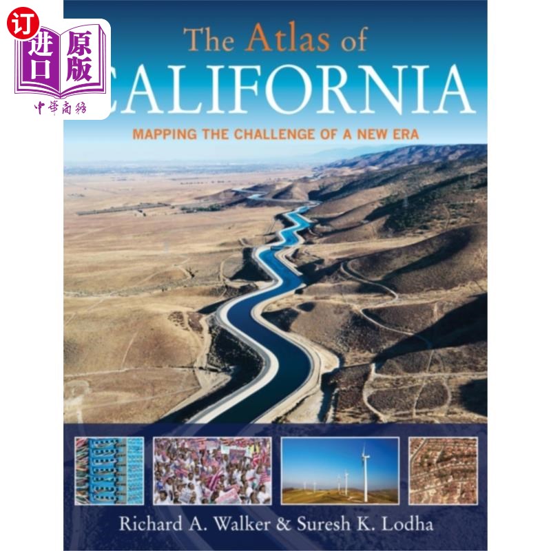 海外直订Atlas of California 加州地图集