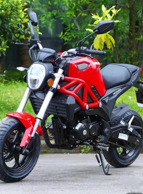 新款进口本田小怪兽150CC摩托车小猴子大公仔燃油代步跨骑街车