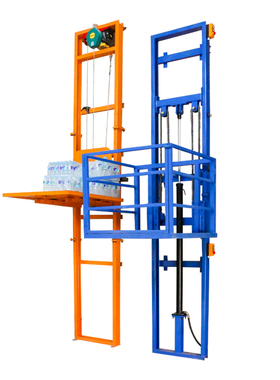 电动液压升降仓库货梯家用电梯简易小型导轨升降机平台厂房提升机
