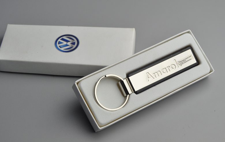 德国VW原装 Amarok标不锈钢钥匙链 votex精品限量版 汽车钥匙扣