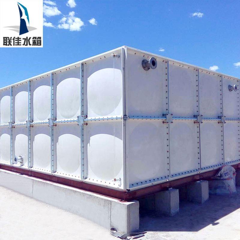 厂家订购多规格玻璃钢水箱SMC组合模压水箱保温生活消防水箱