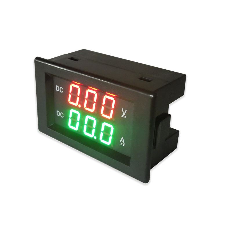 。YB4835HVA数显直流霍尔电压电流表隔离双显数字表头AC220交流供