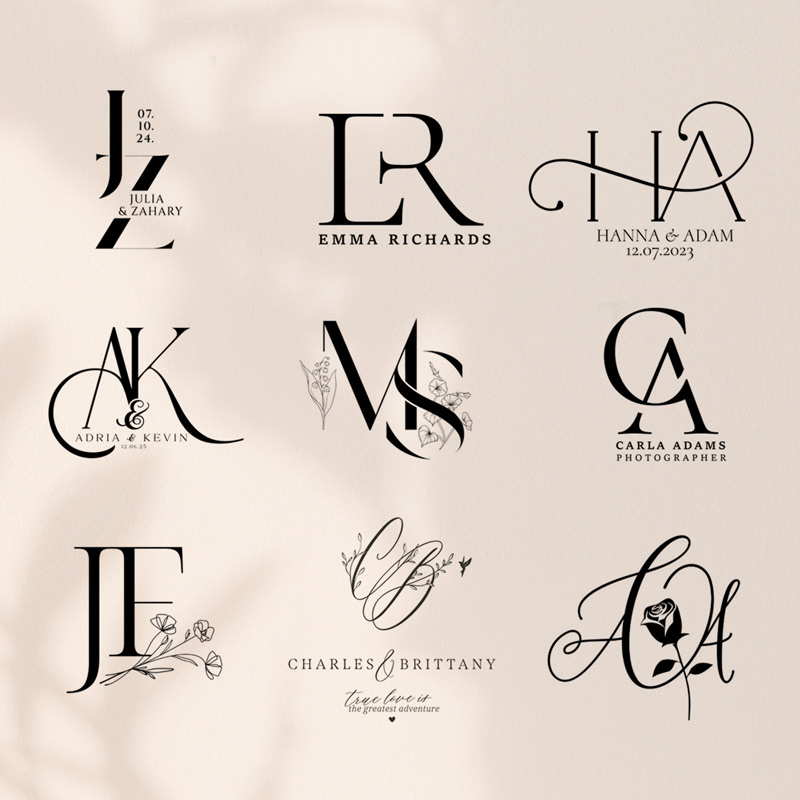 logo设计字母图标
