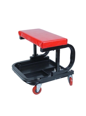 福欧多功能修车凳可升降调节移动凳洗车美容工作抛光凳收纳工具