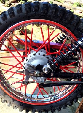 越野车摩托车通用辐条装饰钢线装饰轮毂辐条套管山地车彩色辐条套