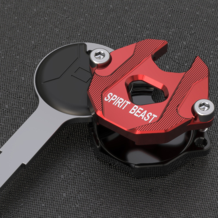速珂TS钥匙头改装适用电动摩托车SOCOTC车匙盖壳配件灵兽锁匙头盖