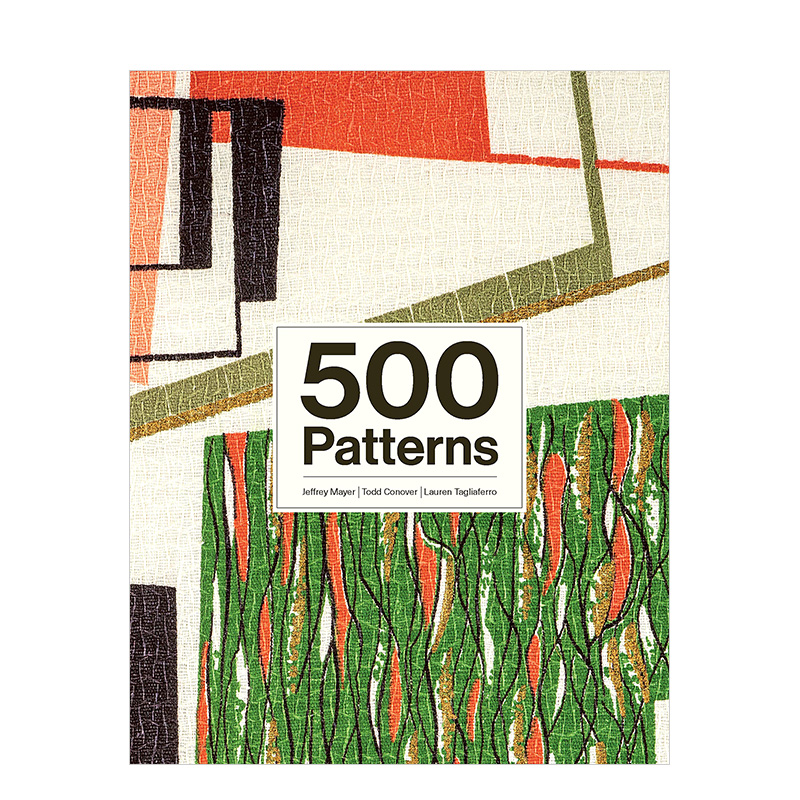【预售】英文原版 500 Patterns 500种纺织纹样设计 花卉条纹几何印花华丽图案设计服装纺织品装饰艺术服装设计书籍