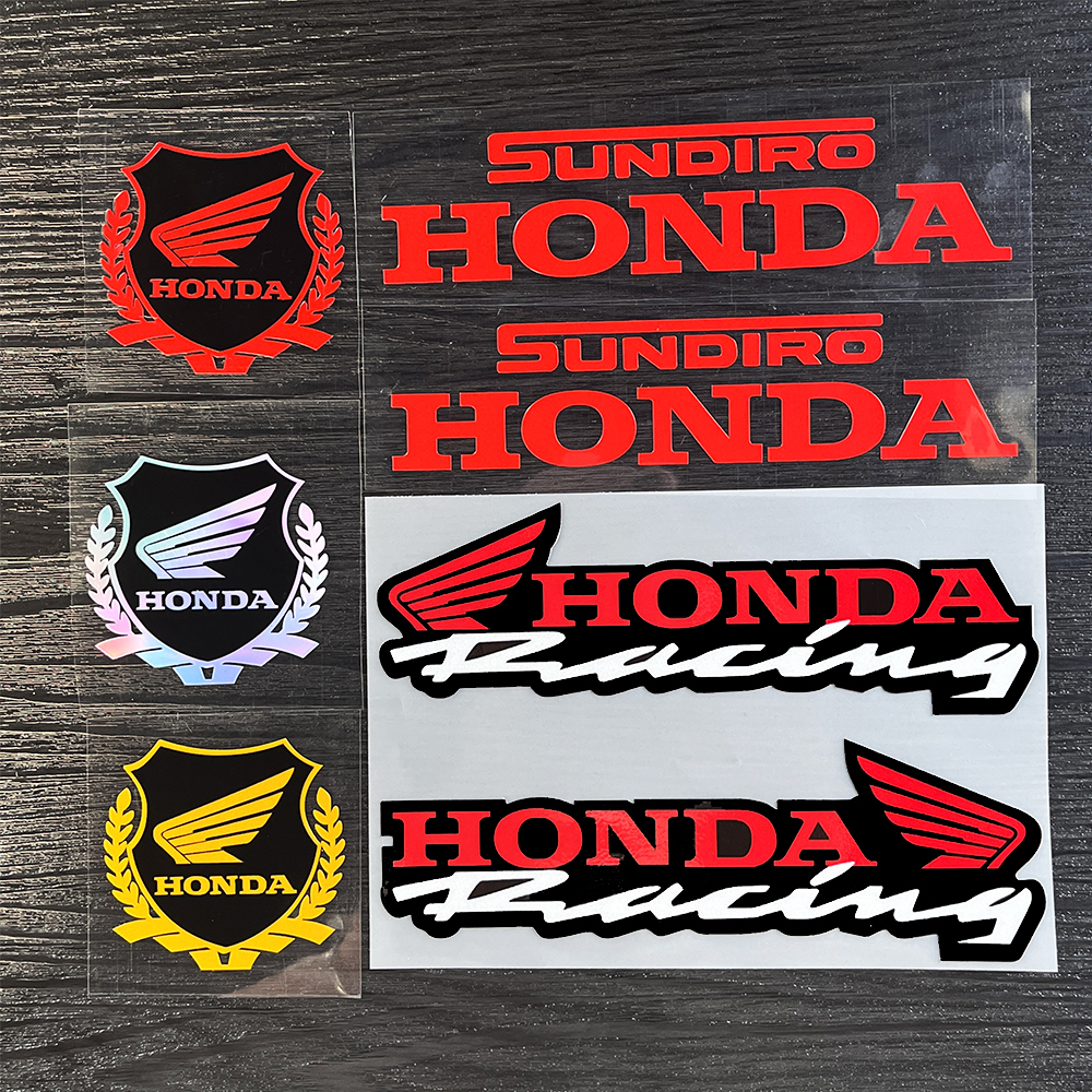 适用于HONDA新大洲本田Sundiro标志logo摩托车身油箱反光贴纸贴花