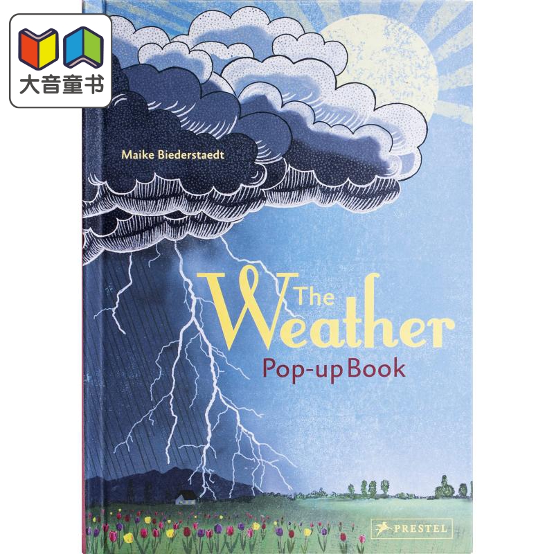 Weather Pop-up Book 立体书 天气 生动展现大自然的细腻之美 儿童绘本 精装 故事图画书 英文原版进口图书 4-6岁