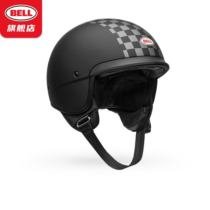 BELL复古半盔Scout AIR航空兵头盔夏季通风摩托车安全帽男女