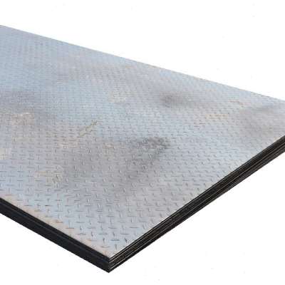 销铁板钢板花纹板5mm厚板铁件冷轧板压花板波纹板切割加工花纹厂