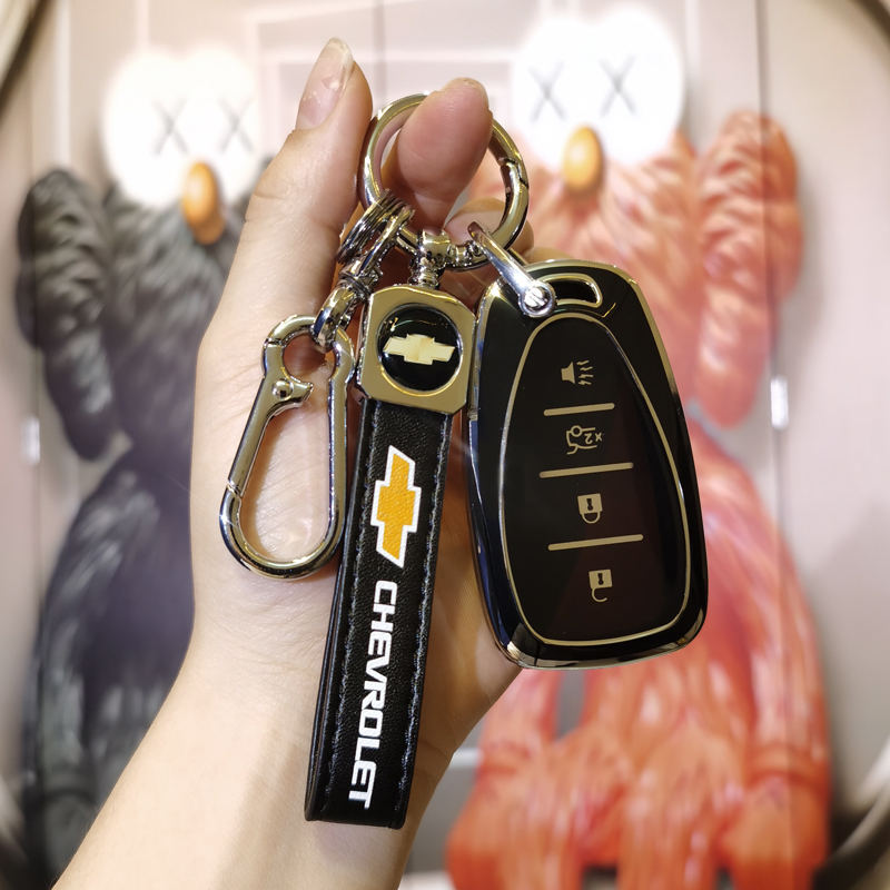 2022年雪佛兰迈锐宝XL车钥匙包22款探界者车钥匙套开拓者遥控壳扣